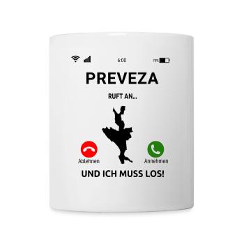 Preveza Griechenland Urlaub Idee - Tasse - Weiß - Vorne
