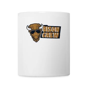 Bison Crew Buffalo Bovinae Amoureux du bison d’Amérique - Mug blanc - blanc - Devant
