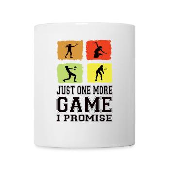 Just One More Game I Promise Volleyball Women - Mug - white - Front