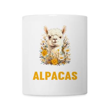 Alpaca Alpacas Alpaca - Mug - white - Front