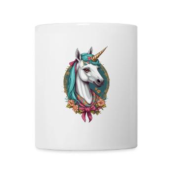 Maman Licorne Maman Drôle Maman Fête des Mères - Mug blanc - blanc - Devant