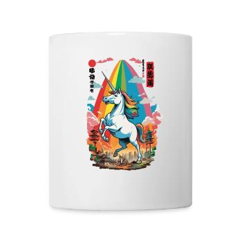 Japon Ukiyo-E Art Style Vintage Japonais - Mug blanc - blanc - Devant