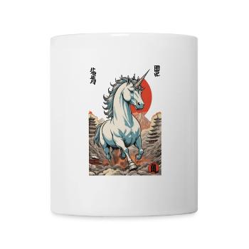 Japan Ukiyo-E Kunst Japanischer Vintage Stil - Tasse - Weiß - Vorne
