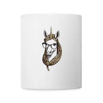 Maman Licorne Maman Drôle Maman Fête des Mères - Mug blanc - blanc - Devant
