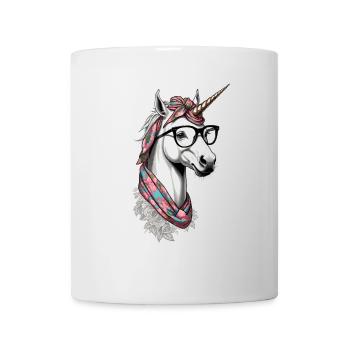 Einhorn Mama Lustige Muttertag Einhörner Liebende - Tasse - Weiß - Vorne