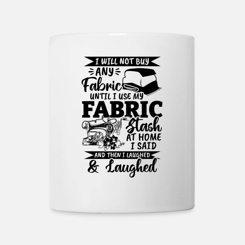 Citation de couture Idée de couture drôle Couture - Mug blanc - blanc