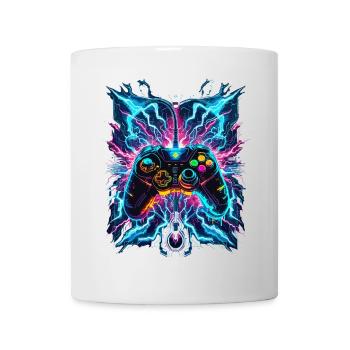 Neon Blitz Power Gaming Controller - Mug - white - Front