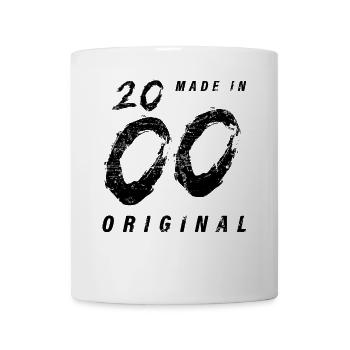 Made In 2000's Original Birthday Grunge Distressed - Mug - white - Front