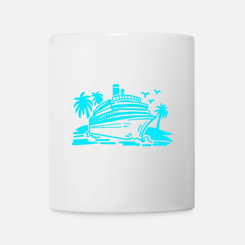 Flitterwochen Kreuzfahrt Urlaub - Tasse - Weiß