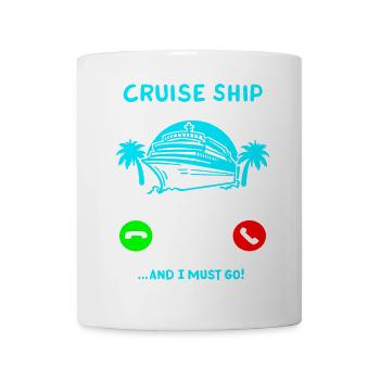Kreuzfahrt Sommerurlaub - Tasse - Weiß - Vorne
