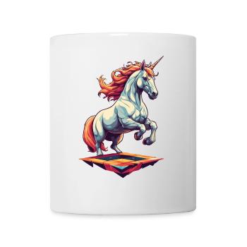 Funny Unicorns Unique Birthday Motif - Mug - white - Front