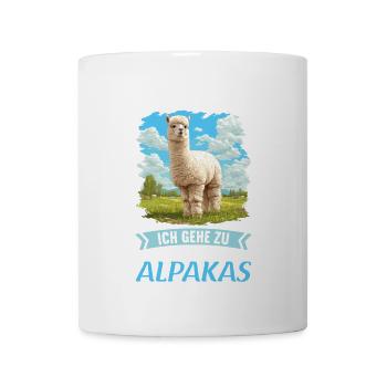 Alpaca Alpacas Alpaca - Mug - white - Front