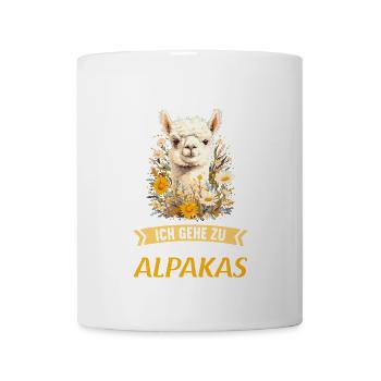 Alpaca Alpacas Alpaca - Mug - white - Front