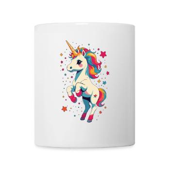 Unique Birthday Motif Funny Unicorns - Mug - white - Front