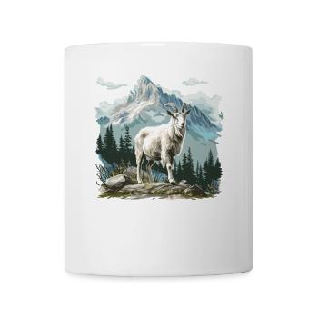 Alpine Goat Mountain Goats Mountain Goat - Mug - white - Front