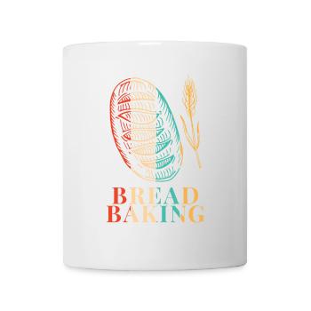 Retro Bread Maker Bread Dough Bread Queen Lover - Mug - white - Front