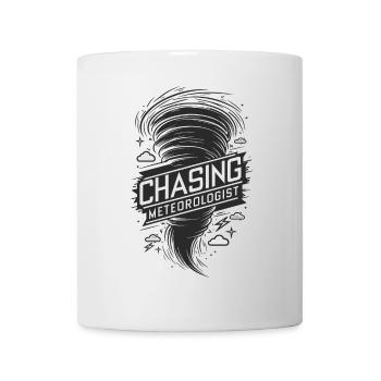 Tornado Twister Chasing Meteorologist - Mug - white - Front