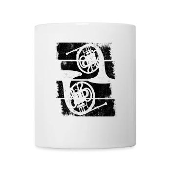 Clairons - Mug blanc - blanc - Devant