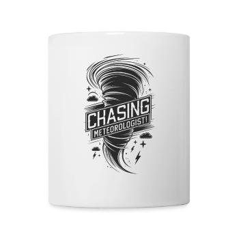 Tornade Twister Chasseur Météorologue - Mug blanc - blanc - Devant