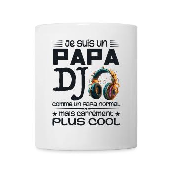 DJ Dad - Papa DJ Geschenk - Tasse - Weiß - Vorne