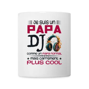 DJ Dad - Papa DJ Geschenk - Tasse - Weiß - Vorne