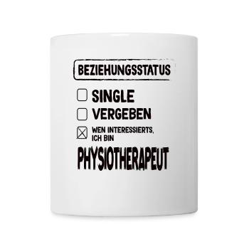 Kinésithérapeute Statut relationnel Physiothérapie - Mug blanc - blanc - Devant