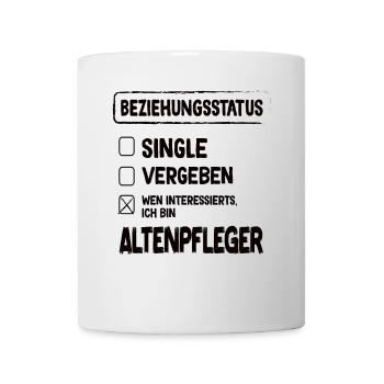 Geriatric Caregiver Relationship Status Geriatric Caregiver - Mug - white - Front
