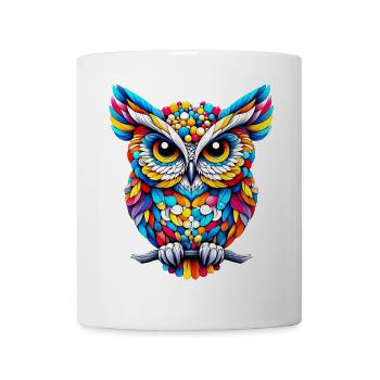 Owl - Mug - white - Front