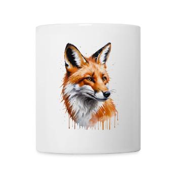 Foxy Watercolor - A Brush with Nature - Mug - white - Front