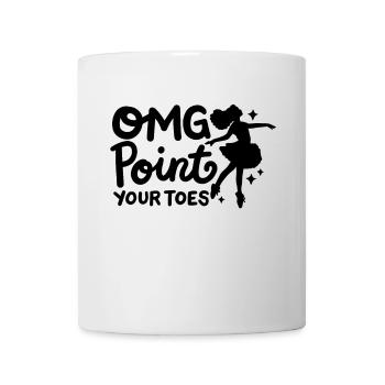 Ballett Tanzen Ballerina - Tasse - Weiß - Vorne