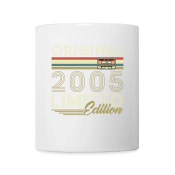 Original 2005 Vintage Rétro Cadeau D'anniversaire - Mug blanc - blanc - Devant