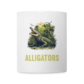 Alligatoren Alligator - Tasse - Weiß - Vorne