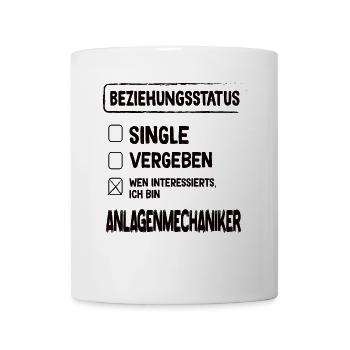 Plant Mechanic Relationship Status Plumber - Mug - white - Front