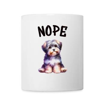 Havanese Nope Doggy Play of Colors - Mug - white - Front