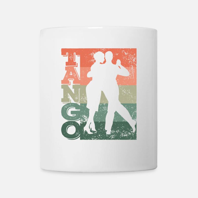 Tango argentin Danse Milonga Vals - Mug blanc - blanc