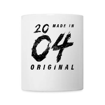 Made In 2004 Original Birthday Grunge Distressed - Mug - white - Front