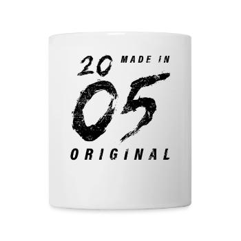 Made In 2005 Original Geburtstag Grunge Distressed - Tasse - Weiß - Vorne