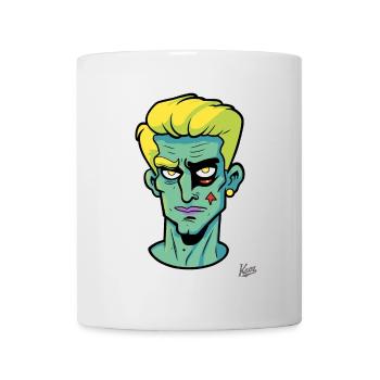 Dessin animé du beau par excellence - Mug blanc - blanc - Devant