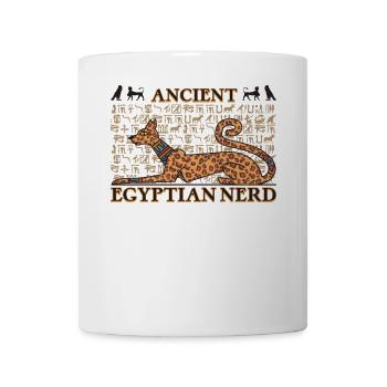 Nerd de l’Égypte ancienne - Mug blanc - blanc - Devant
