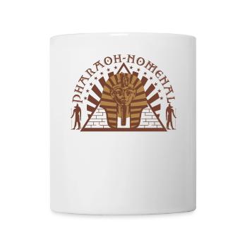 Pharaon-noménal - Mug blanc - blanc - Devant