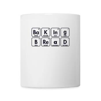 Cuisson du pain Tableau périodique des éléments Amoureux des éléments - Mug blanc - blanc - Devant