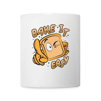 Bake It Easy Machine à pain Pâte à pain Bread Queen - Mug blanc - blanc - Devant