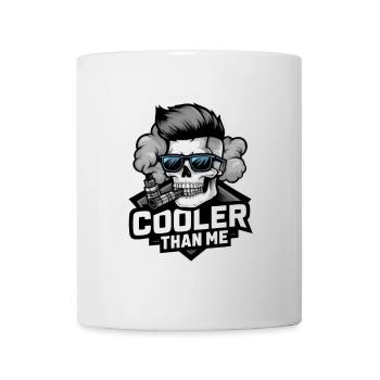 Cooler Than Me Vape Skull - Mug - white - Front