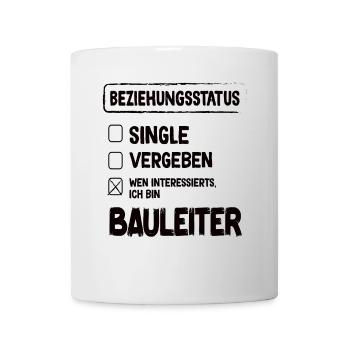 Construction Manager Relationship Status Construction Manager Construction Management - Mug - white - Front