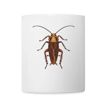Cockroach Kakerlaken Kakerlake - Tasse - Weiß - Vorne