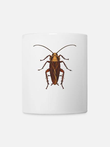 Cockroach Kakerlaken Kakerlake - Tasse - Weiß