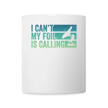 Wing Foil Wingsurfing Foil Wing - Tasse - Weiß - Vorne