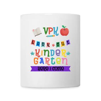 Farewell to preschool: Kindergarten, here I come! - Mug - white - Front