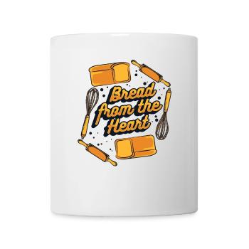 Bread From The Heart Bread Dough Bread Maker - Mug - white - Front