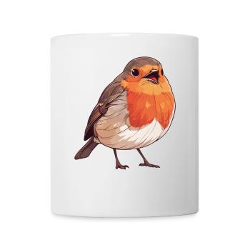 Robin Rotkehlchen - Mug - white - Front